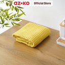 AZKO Forhom Handuk Travel Waffle Bath Towel Cotton Anduk Badan Travel Perlengkapan Traveling - Biru