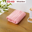 AZKO Forhom Handuk Travel Herringbone Bath Towel Cotton Anduk Badan Travel Perlengkapan Traveling - Biru