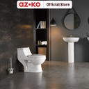 AZKO Fosa Kloset Duduk Washdown Monoblock A2156 Sitting Toilet Wc Duduk Perlengkapan Kamar Mandi Bathroom Tools