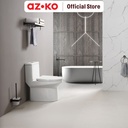 AZKO Acroz Kloset Duduk Siphonic Monoblock A8865 Sitting Toilet Wc Duduk Perlengkapan Kamar Mandi Bathroom Tools