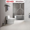 AZKO Acroz Kloset Duduk Siphonic Monoblock A8867 Sitting Toilet Wc Duduk Perlengkapan Kamar Mandi Bathroom Tools