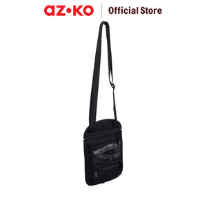 AZKO Passport Tas Selempang Travel Dengan Rfid Block Protection Sling Bag Stylish Tas Crossbody Cewek Cowok Woman Man Mini Bag Fashion Unisex