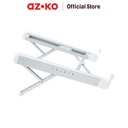 AZKO Odi Laptop Stand Alumnium Portable - Putih Tempat Penyangga Laptop Alas Penopang Laptop Tatakan Notebook