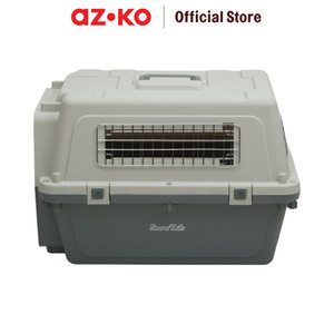 AZKO Paws N Tail 60.7X40.4X42 cm Kandang Hewan Portable Iata 1 Door Dog Cat Carrier Pet Carrier Pet Cargo Kucing Anjing Perlengkapan Hewan Peliharaan