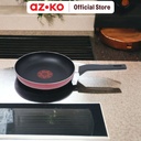 AZKO Kris Set 2 Pcs Reine Wajan Penggorengan Thermospot Frypan Pan Wok Anti Lengket Non Stick Teflon Penggoreng Alat Masak Perlengkapan Dapur