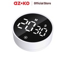 AZKO Kris Timer Dapur Digital - Putih Kitchen Timer Alat Pengatur Waktu Dapur Peralatan Masak Perlengkapan Dapur