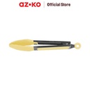 AZKO Kris 22.8 cm Penjepit Makanan - Krem Beige Capitan Makanan Serbaguna Tahan Panas Alat Penjepit Gorengan Food Grade Peralatan Masak Perlengkapan Dapur