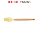AZKO Kris Kuas Masak Silikon - Krem Beige Cook Brush Silikon Kuas Oles Food Grade Serbaguna Peralatan Masak Perlengkapan Dapur