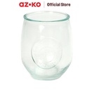 AZKO Delicia 380 ml Set 4 Pcs Gravar Gelas Stemless Cup Gelas Beling Wadah Minuman Peralatan Minum Food Grade Drinkware
