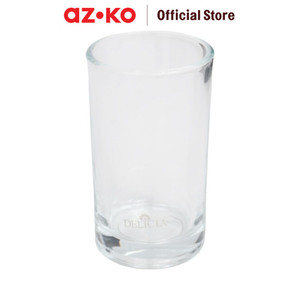 AZKO Delicia 155 ml Set 6 Pcs Gelas Kaca Cup Gelas Beling Wadah Minuman Peralatan Minum Food Grade Drinkware