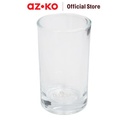 AZKO Delicia 155 ml Set 6 Pcs Gelas Kaca Cup Gelas Beling Wadah Minuman Peralatan Minum Food Grade Drinkware
