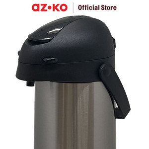 AZKO Kris 1.9 ltr Teko Vacuum Flask Dengan Glass Liner Gd-19Ps Tumbler Termos Minuman Tempat Air Minum Panas Dingin Water Bottle Food Grade Perlengkapan Minum