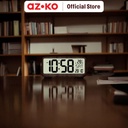 AZKO Arthome Jam Dinding Lcd Digital 3562 Wall Clock Jam Tembok Digital Aesthetic Dekorasi Rumah Hiasan Dinding