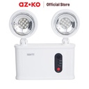 AZKO Powerlite Lampu Darurat Twin Lit Emergency Lamp Lampu Camping Portable Travel Light Lampu Cadangan