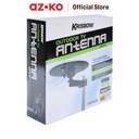 AZKO Krisbow Antena Tv Digital Outdoor Ufo-5 Television Antenna Aksesoris Tv Pencari Sinyal Saluran Televisi Antena Dalam Ruangan