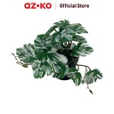 AZKO Arthome 20 cm Tanaman Artifisial Greenary Dengan Pot - Hijau Tumbuhan Tanaman Buatan Dekorasi Plant Sintetis Pajangan Rumah Serbaguna Hiasan Properti Foto