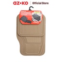 AZKO Carfit Set 4 Pcs Karpet Mobil 6005 - Krem Beige Car Carpet Aksesoris Alas Interior Mobil Car Cabin Mat Perlengkapan Otomotif