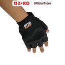 AZKO Otto Klasse Ukuran Xxl Sarung Tangan Motor Short Kbkh-46B - Hitam Sarung Tangan Berkendara Motorbike Gloves Perlengkapan Otomotif