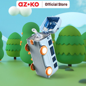 AZKO Kris Botol Minum Anak Car Water Drinking Bottle Botol Air Bpa Free Wadah Minuman Perlengkapan Minum Drinkware - Biru