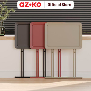 AZKO Soleil Thea Meja Sisi Tray End Table Meja Kecil Aesthetic Meja Samping Serbaguna Small Table - Cokelat