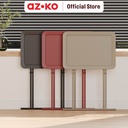 AZKO Soleil Thea Meja Sisi Tray End Table Meja Kecil Aesthetic Meja Samping Serbaguna Small Table - Cokelat