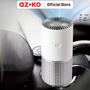 AZKO Kris Air Purifier Portable Mini Penjernih Udara Alat Penyaring Pembersih Udara Elektronik Rumah Tangga Air Cleaner - Putih