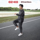 AZKO Kinetic Pakaian Sauna Sauna Suit Baju Dan Celana Sauna Pakaian Olahraga Perlengkapan Gym Dan Lari - XXL