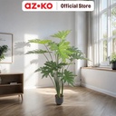 AZKO Arthome Tanaman Artifisial Philodendron Tumbuhan Tanaman Buatan Dekorasi Plant Sintetis Pajangan Rumah Serbaguna Hiasan Properti Foto - 140cm
