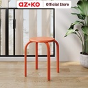 AZKO Soleil Astro Bangku Metal Multipurpose Stool Bangku Makan Cafe Restoran Tempat Duduk Serbaguna Furinture Interior Rumah - Hitam