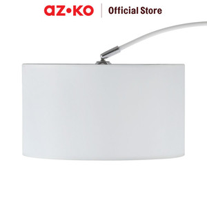 AZKO Eglare Mini Arco Lampu Lantai E27 Standing Floor Light Lampu Tiang Dekorasi Lampu Berdiri - Hitam