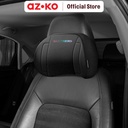 AZKO Skechers Bantal Leher Kursi Mobil Gogamat - Hitam Head Pillow Car Sandaran Kepala Kursi Mobil Aksesoris Interior Mobil