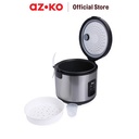AZKO Kris 2.8 ltr Deluxe Rice Cooker - Silver Magic Jar Magic Com Penanak Nasi Alat Masak Beras Elektronik Dapur
