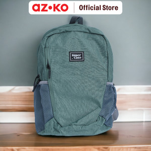 AZKO Supercase Jupiter Tas Ransel Value Adult Backpack Tas Punggung Dewasa Ransel Gendong Serbaguna - Hijau