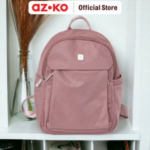 AZKO Passport Krista Tas Ransel Wanita Adult Backpack Tas Punggung Dewasa Ransel Gendong Serbaguna - Hitam