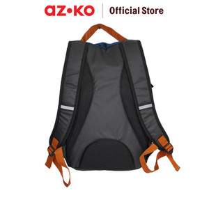 AZKO Passport Delson Tas Ransel Adult Backpack Tas Punggung Dewasa Ransel Gendong Serbaguna - Cokelat