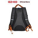 AZKO Passport Delson Tas Ransel Adult Backpack Tas Punggung Dewasa Ransel Gendong Serbaguna - Cokelat