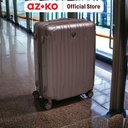 AZKO Heys Xtrak Koper PC Tsa Lock Hardcase Luggage Pc Koper Bagasi Dengan Tsa Tas Jalan-Jalan Travel Bag Tas Roda - Bronze, 26 inci