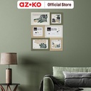 AZKO Arthome Bingkai Foto Dinding Wall Collage Kolase - 4 Kolase