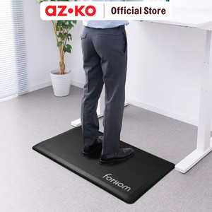 AZKO Forhom 71X44X2 cm Keset Pijakan Anti Fatigue - Hitam Stone