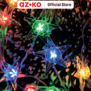 AZKO Krisbow Lampu Hias Led Fairylight Star