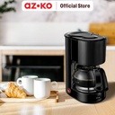 AZKO Kris Coffee Drip Maker Mesin Kopi Espresso Machine Alat Pembuat Minuman Kopi - Cokelat/Putih