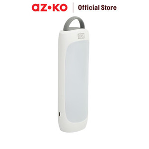 AZKO Apa Lampu Darurat Dengan Handle 6 Watt - Putih Emergency Lamp Lampu Camping Portable Travel Light Lampu Cadangan