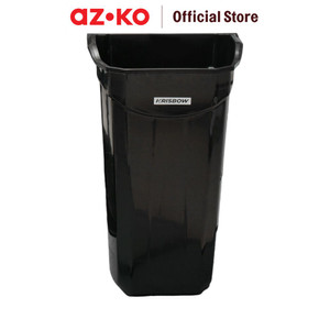 AZKO Krisbow Tempat Sampah Gathering Ware Tong Sampah Wadah Pembuangan Alat Kebersihan Outdoor Trash Bin - Small
