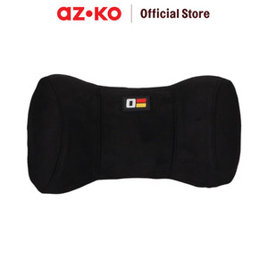 AZKO Otto Klasse Set 2 Pcs Bantal Leher Kursi Mobil Suede - Hitam