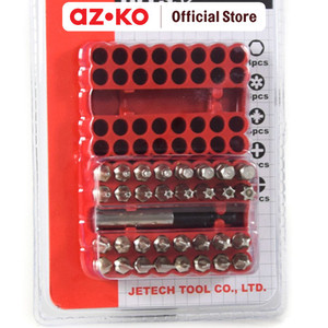 AZKO Jetech Bit Set 32 Unit Jetech Set Bit Bits-32 32 Pcs