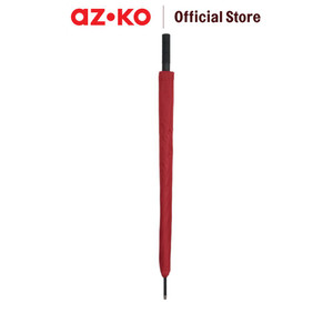 AZKO Passport Payung Stick Auto Open Umbrella Stick Payung Otomatis Terbuka Perlindungan Hujan Dan Matahari - Hitam