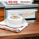 AZKO Kris Valerie Set Wajan Penggorengan & Panci Saucepan Detachable Cookware Set Wajan Saucepan Peralatan Masak Kitchen Tools