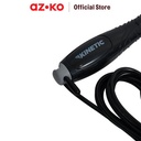AZKO Kinetic Tali Skipping Digital - Hitam