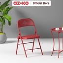 AZKO Soleil Raphael Kursi Lipat - Merah Scarlet