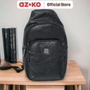 AZKO Passport Centennial Tas Selempang Pria Medium - Hitam Sling Bag Stylish Tas Crossbody Cowok Man Mini Bag Fashion Pria